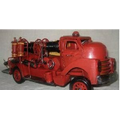 12 Oz. Antique Model Fire Truck (Red) (13.75"x5"x5.25")